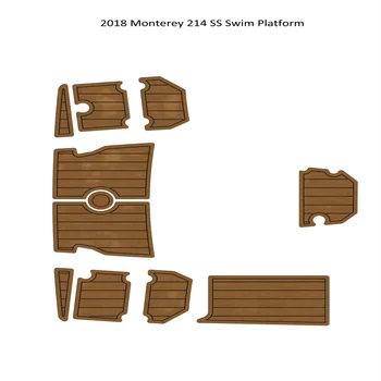 2018 Monterey 214 SS Plavati Platformo Korak Pad Čoln EVA Peno, Umetno Teak Krova Nadstropje