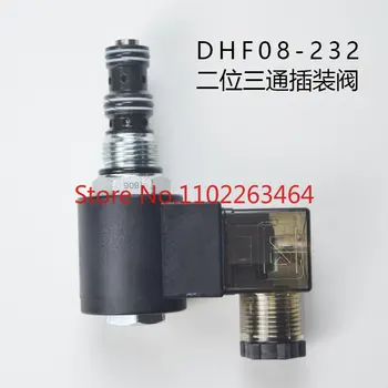 -Dve poziciji tri-način navojni vložek magnetni ventil DHF08-232 olje tlačni ventil SV08-30