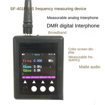 Walkie-Talkie Frekvenčni Merilnik Analogni/DMR Digitalni Interfonski Bralec SF-401 Frekvenca Merilni Instrument Zvok Merjenje